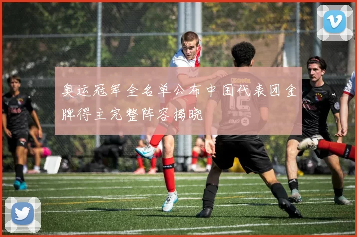 奥运冠军全名单公布中国代表团金牌得主完整阵容揭晓