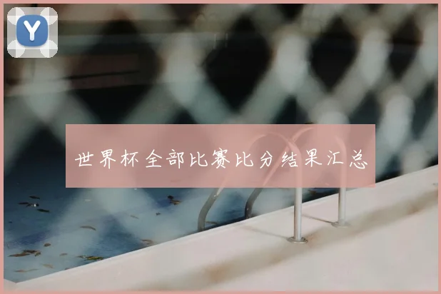世界杯全部比赛比分结果汇总